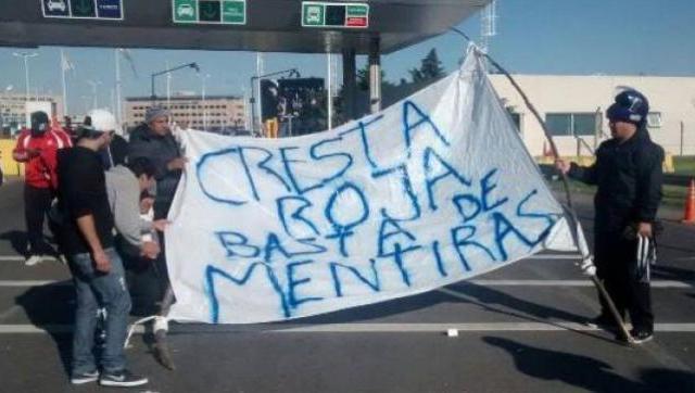 Basta de mentiras. Cresta Roja lanza un paro y exigen respuestas