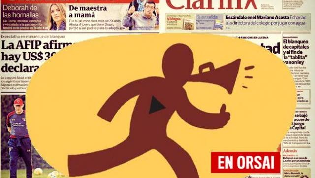 Cambio: Mirá lo que decía Clarín del blanqueo de capitales en el 2008