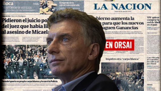 Los medios oficialistas justificaron la represión a docentes en el Congreso