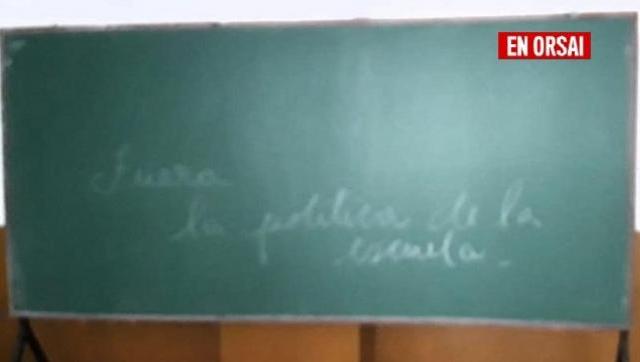 Aparecieron amenazas en un colegio de la Ciudad: 