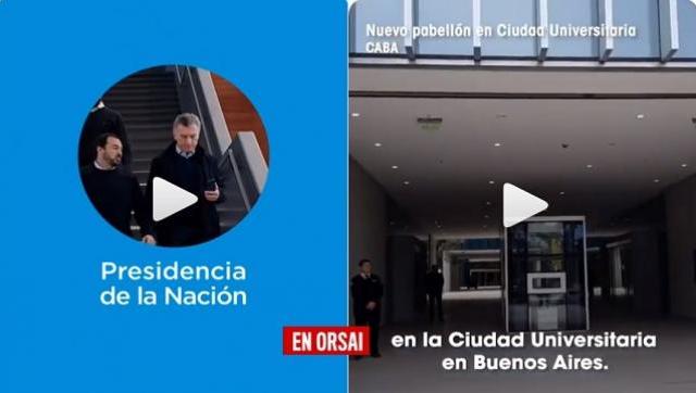 Muy trucho: Macri haciendo campaña electoral con las obras de Cristina Kirchner