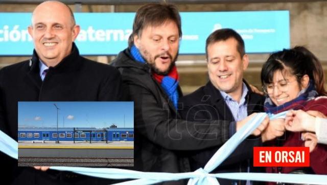 Nación reabrió la estación de La Paternal una obra que Larreta abandonó hace 5 años