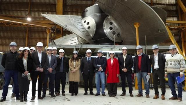 El secretario de Industria y Desarrollo Productivo, José Ignacio de Mendiguren, visitó las instalaciones de IMPSA en Mendoza