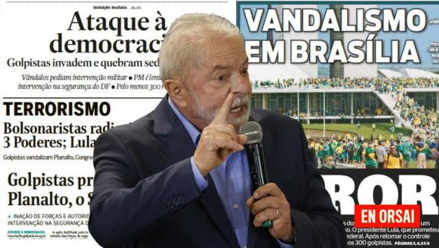 Las contundentes portadas de los principales diarios de brasil