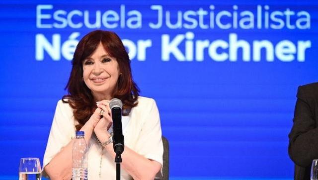 Presentes en el acto que encabezó la vicepresidenta Cristina Kirchner esta tarde en La Plata