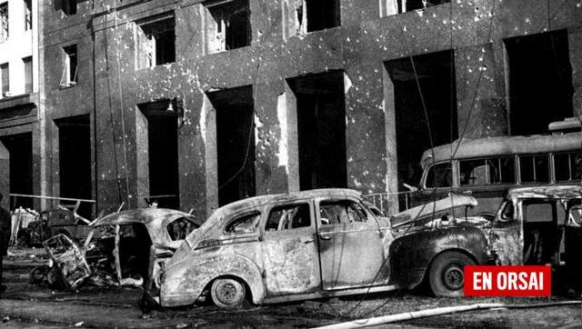 El bombardeo a la plaza de Mayo