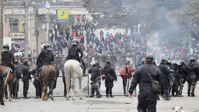 Los infiltrados de la policía de Jujuy en las movilizaciones: las pruebas