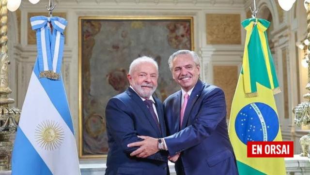 Alberto Fernández y Lula da Silva se reúnen en Brasil para celebrar el bicentenario de las relaciones entre Argentina y Brasil