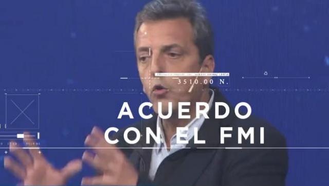 Sergio Massa confirmó que ya hubo acuerdo con el FMI