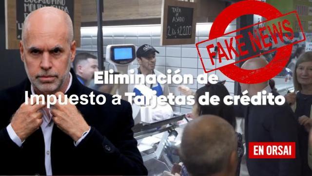 Larreta hace campaña con la eliminación de un impuesto que él mismo creó