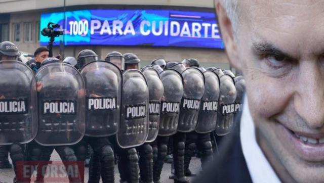 Se fue Burzaco: para Larreta es más grave ver un partido de tenis que el muerto por una represión en el obelisco