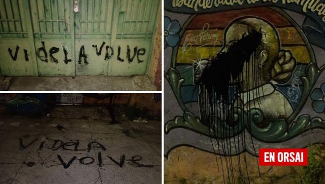 La Comunidad se Une para Restaurar la Esperanza después de las cobardes pintadas pro dictadura