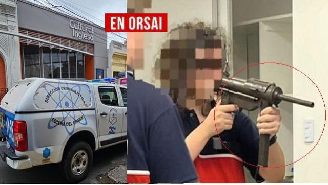 Gravísimo: Joven militante de Milei exhibió a compañeros arma larga en escuela céntrica