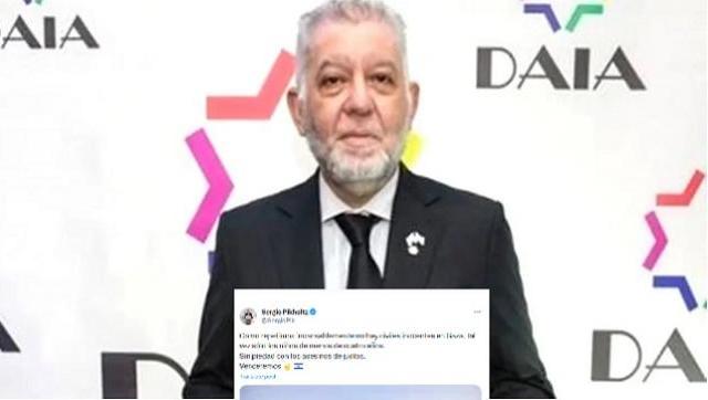 Pidió licencia el vicepresidente de la DAIA que hizo un repugnante y progenocida posteo que luego borró