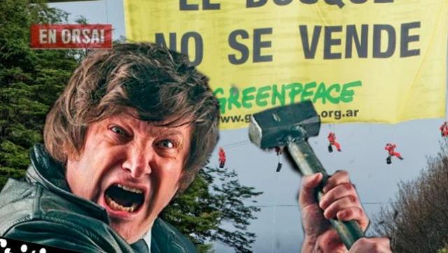 Greenpeace alza la voz en contra de la Ley Ómnibus del gobierno de Javier Milei