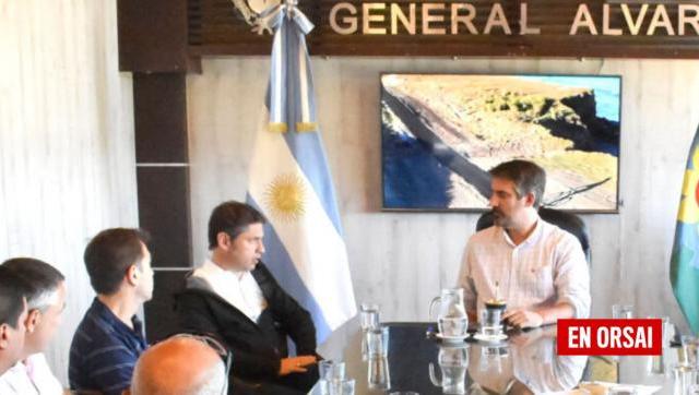 Kicillof deja en evidencia a Milei ante un nuevo temporal en Miramar y brinda ayuda al municipio