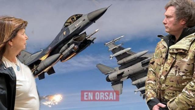 Locura total: Milei comprará 24 aviones de combate, los mismos que compró Zelensky para la guerra