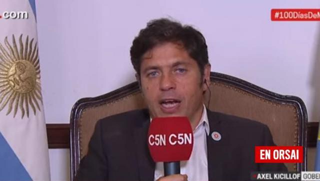 Axel Kicillof: Aumentos para trabajadores estatales, asignaciones y jubilaciones