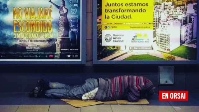 Tres personas en situación de calle mueren en Buenos Aires