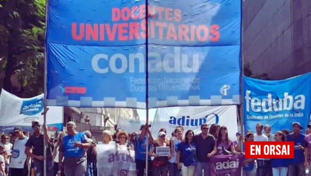 La resistencia docente frente al ajuste de Milei: El plenario de Conadu definió paro y movilización