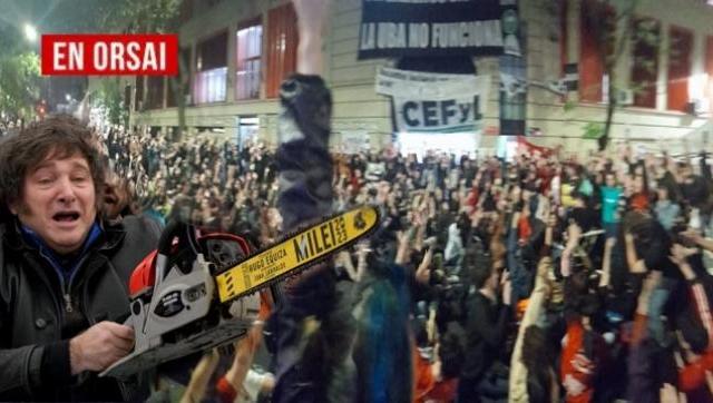 La educación bajo ataque: estudiantes argentinos luchan contra el ajuste de Milei